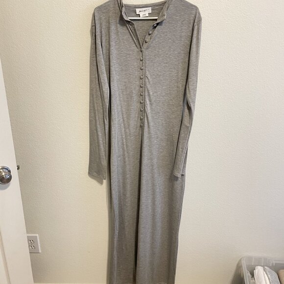 The Line by K Leticia Maxi Jersey Dress - Size L - Picture 2 of 3